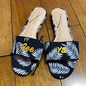 New target see ya sandals